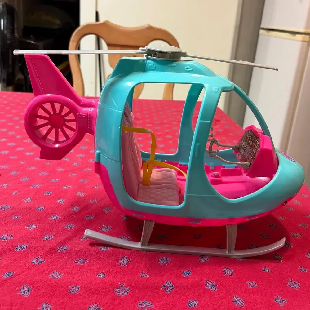 Barbie Travel Helicopter Toy for Barbie Dolls